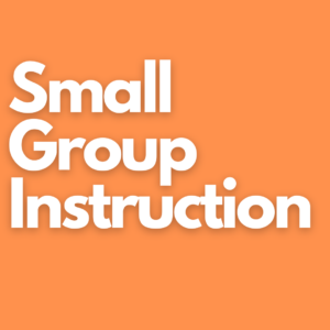 Small Group Instruction